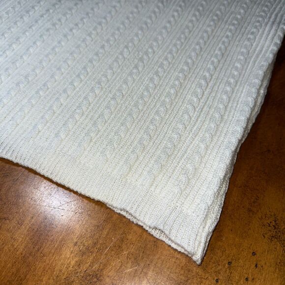 Rosanna Classic Acrylic Cable Knit Sweater NOS The Denver Dry Goods 60s Vintage - Picture 4 of 9